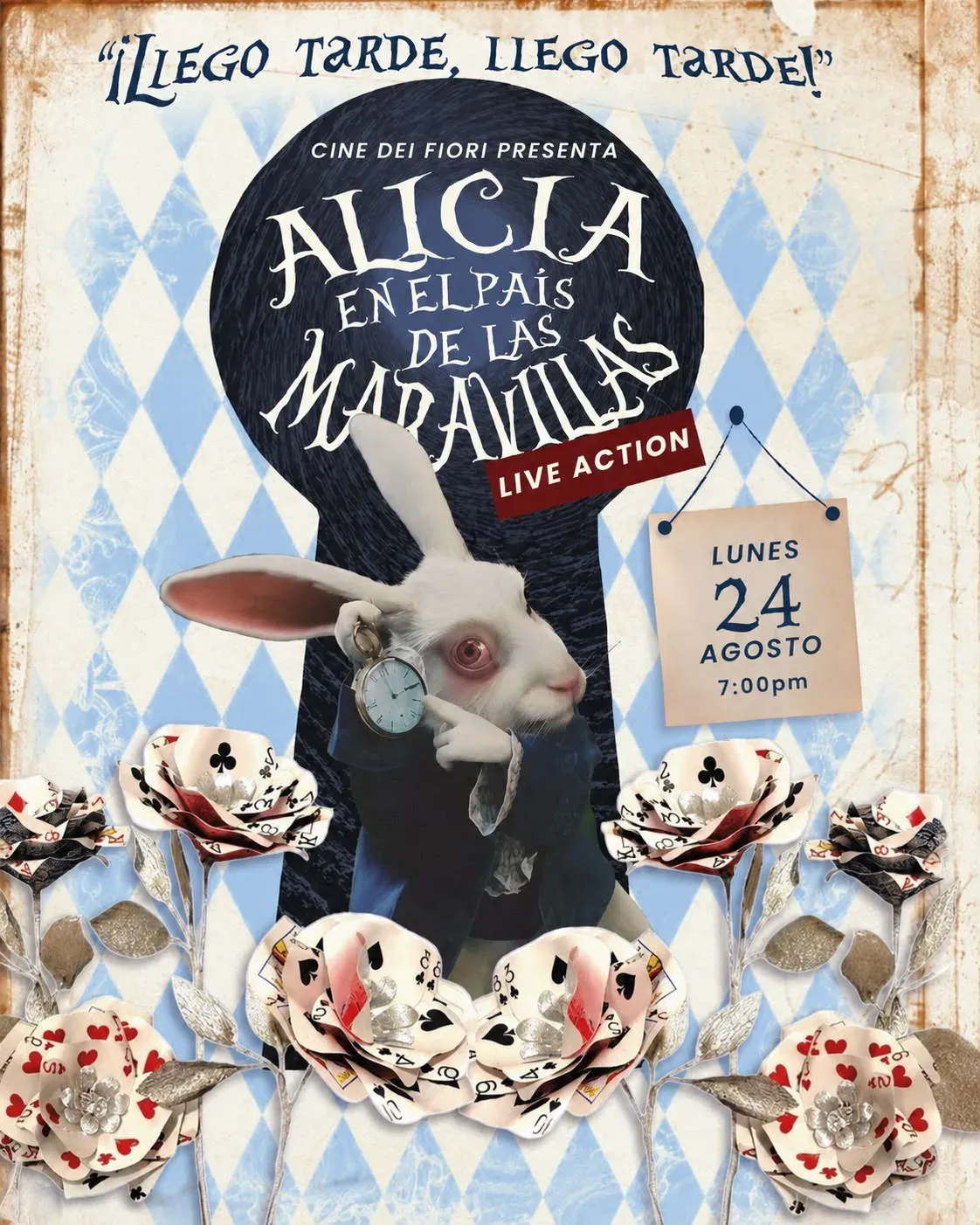 Cine Dei Fiori: Alicia en el País de las Maravillas.