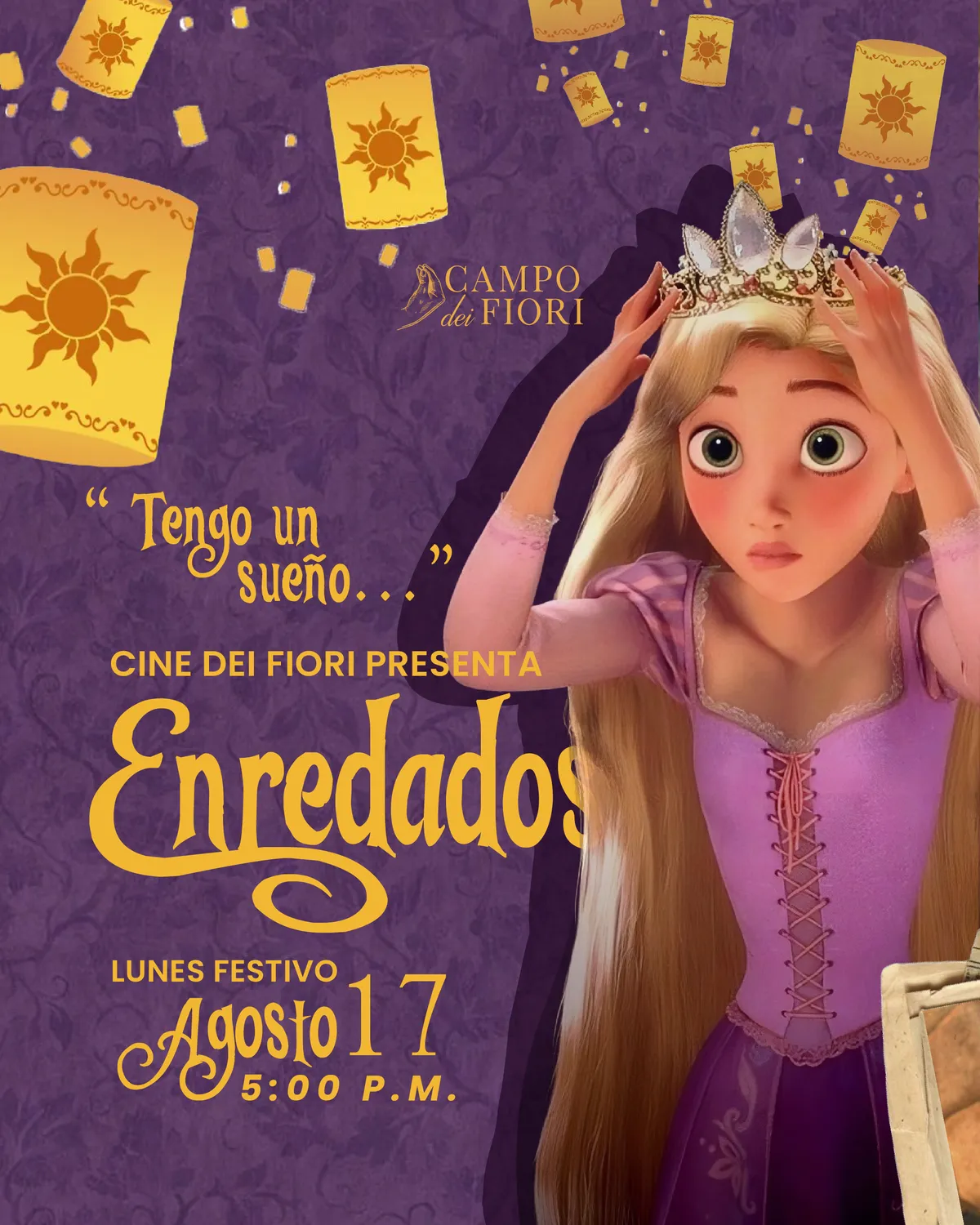 Cine Dei Fiori: Enredados✨
