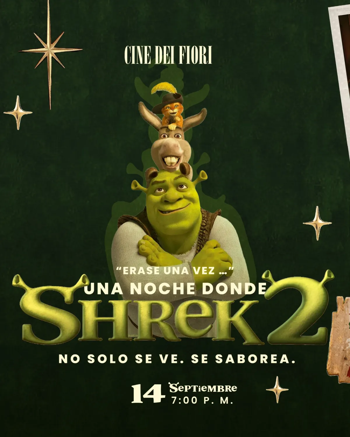 Cine Dei Fiori: SHREK 2 🧅💚✨