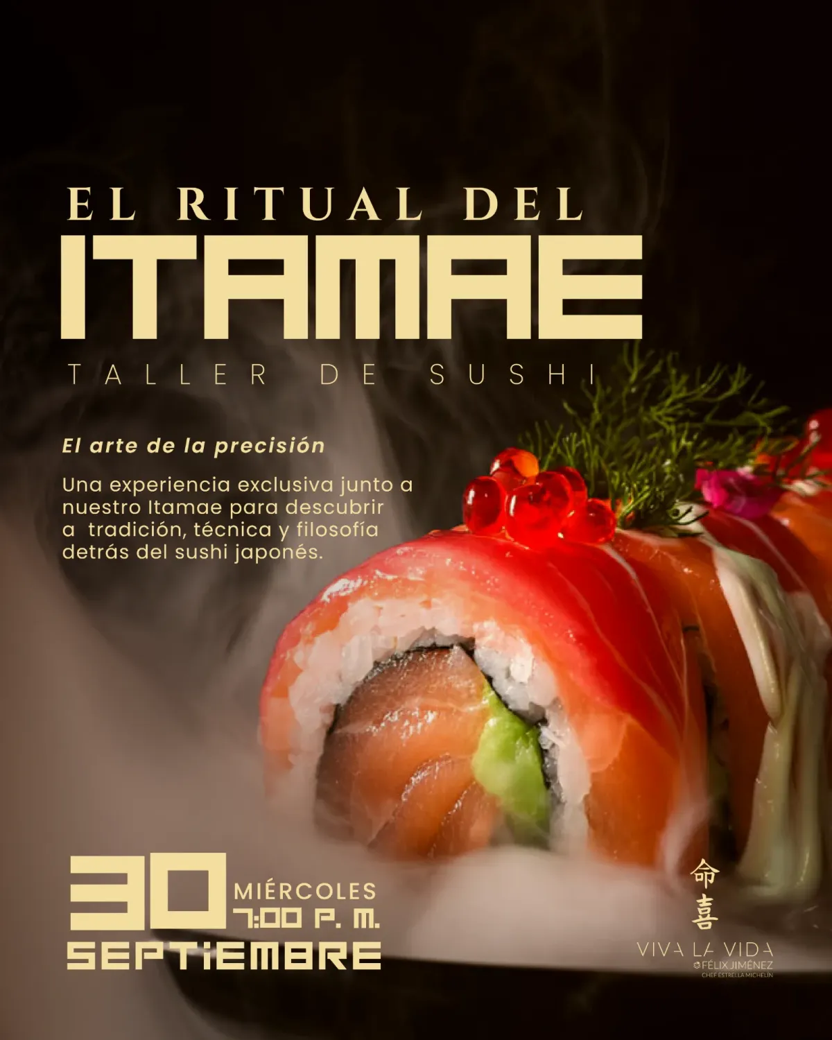 🍣EL RITUAL DEL ITAMAE – TALLER DE SUSHI 🥢