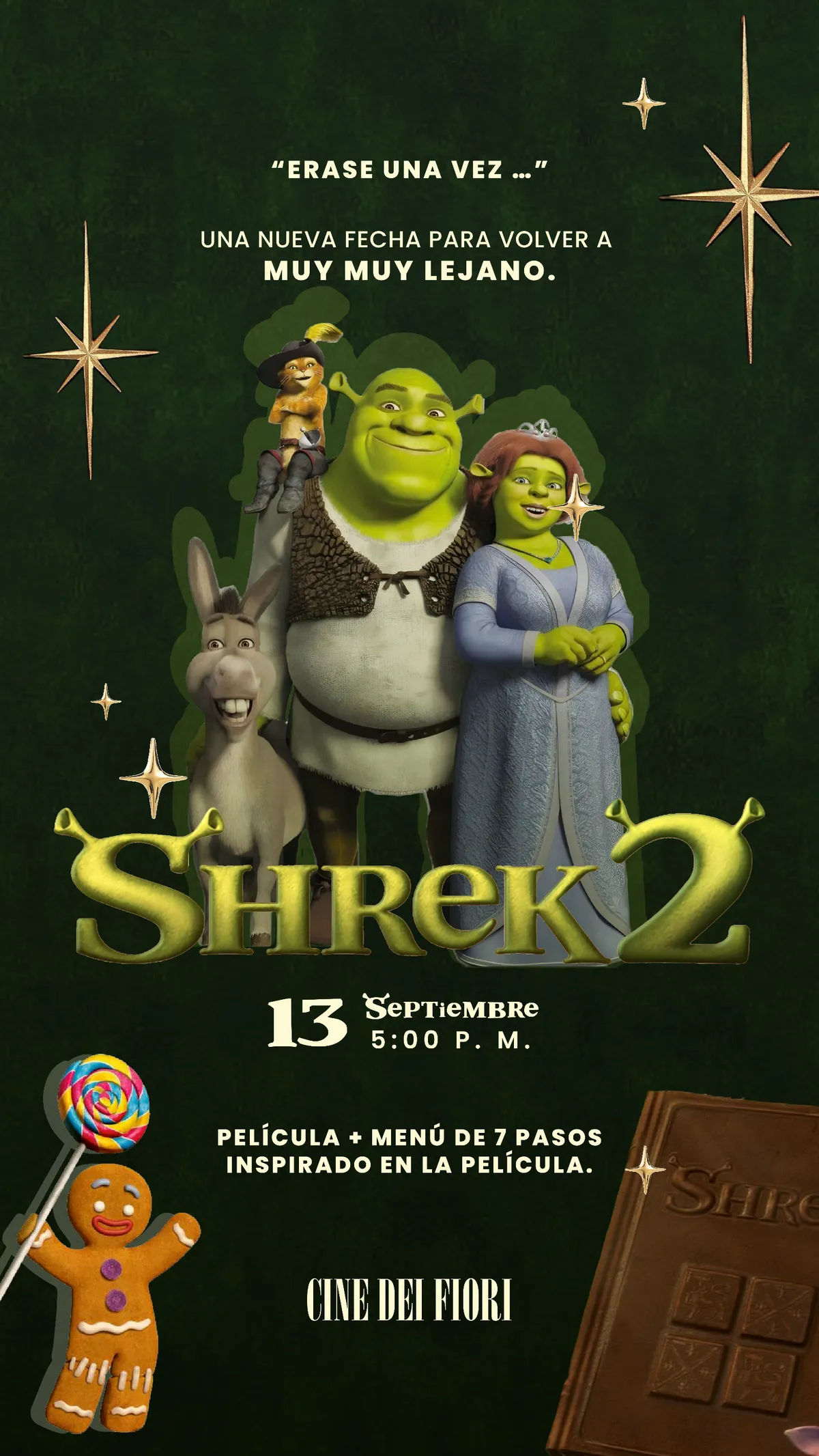 Cine Dei Fiori: SHREK 2.0 🧅💚✨