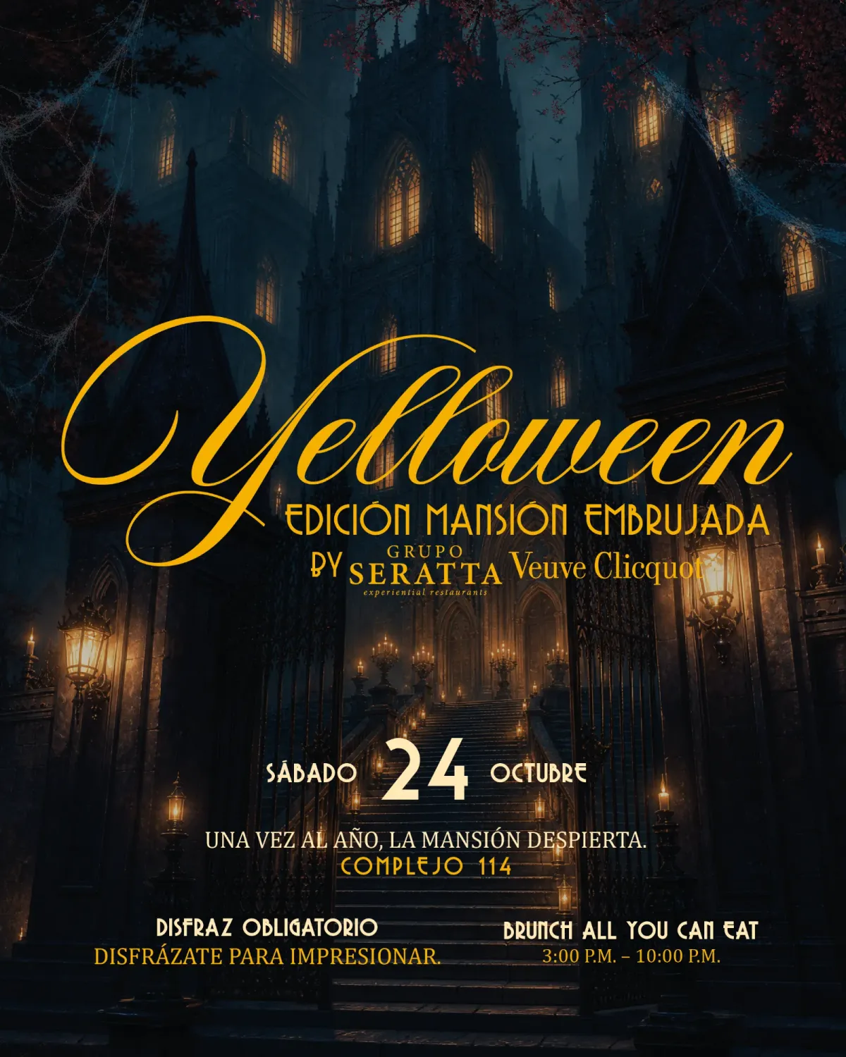 YELLOWEEN BRUNCH: EDICIÓN MANSIÓN EMBRUJADA 👻