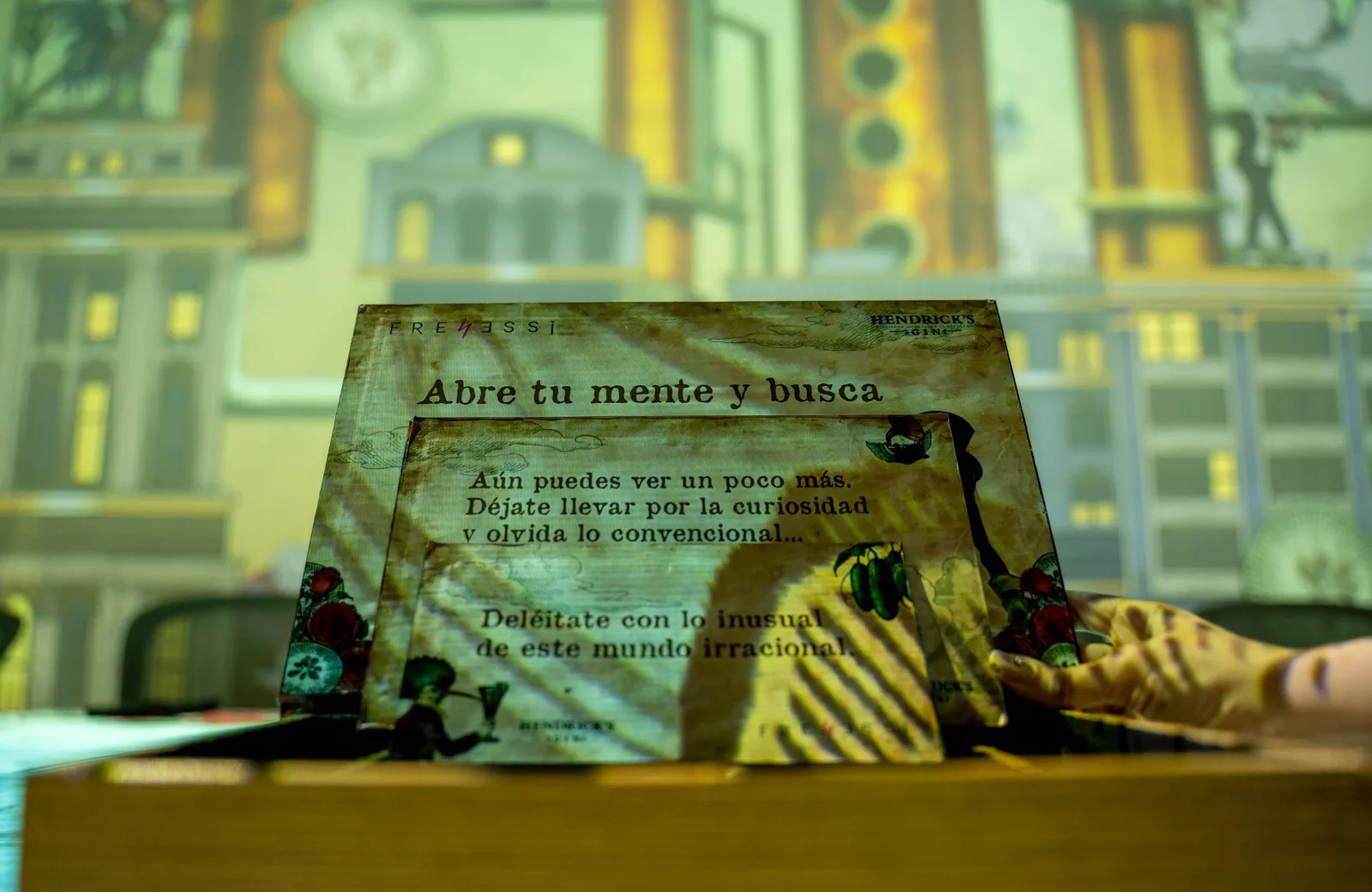 Cápsula de realidad virtual en Bogotá