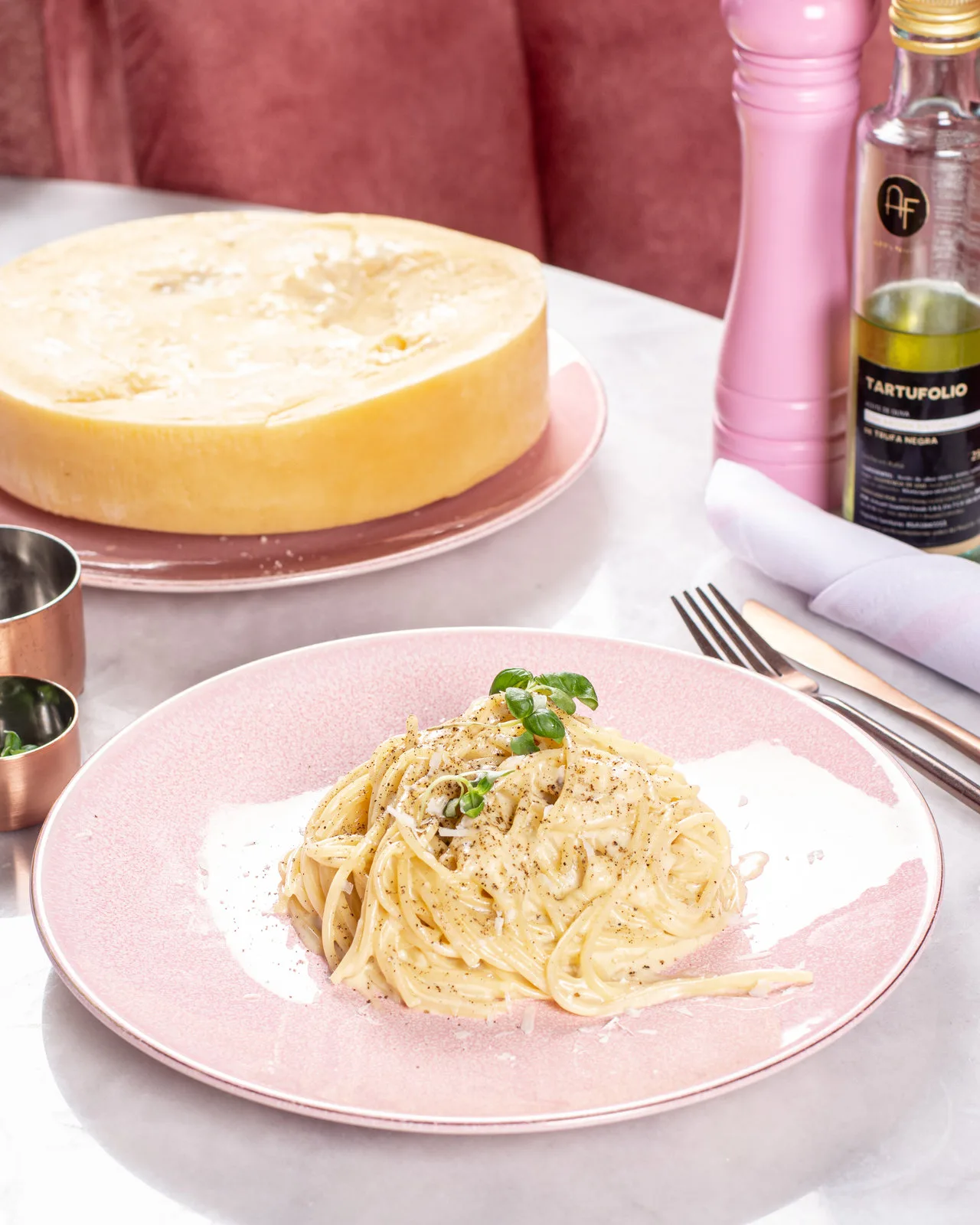 Pasta a la rueda