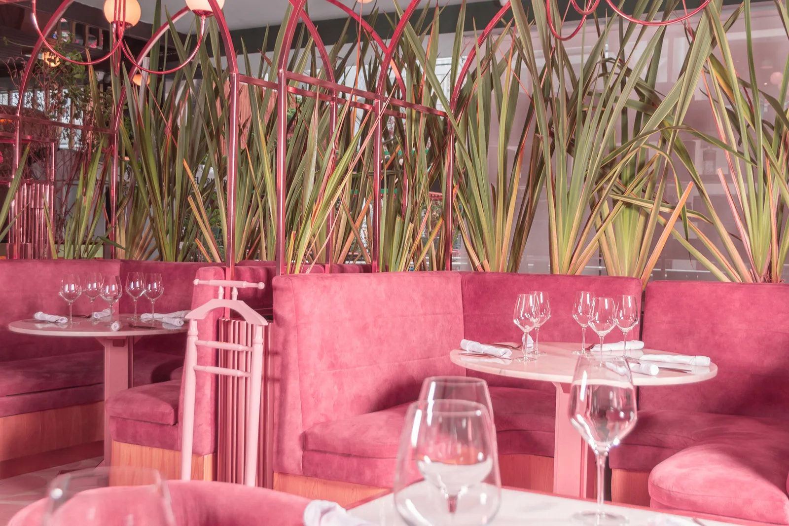 Restaurante rosa