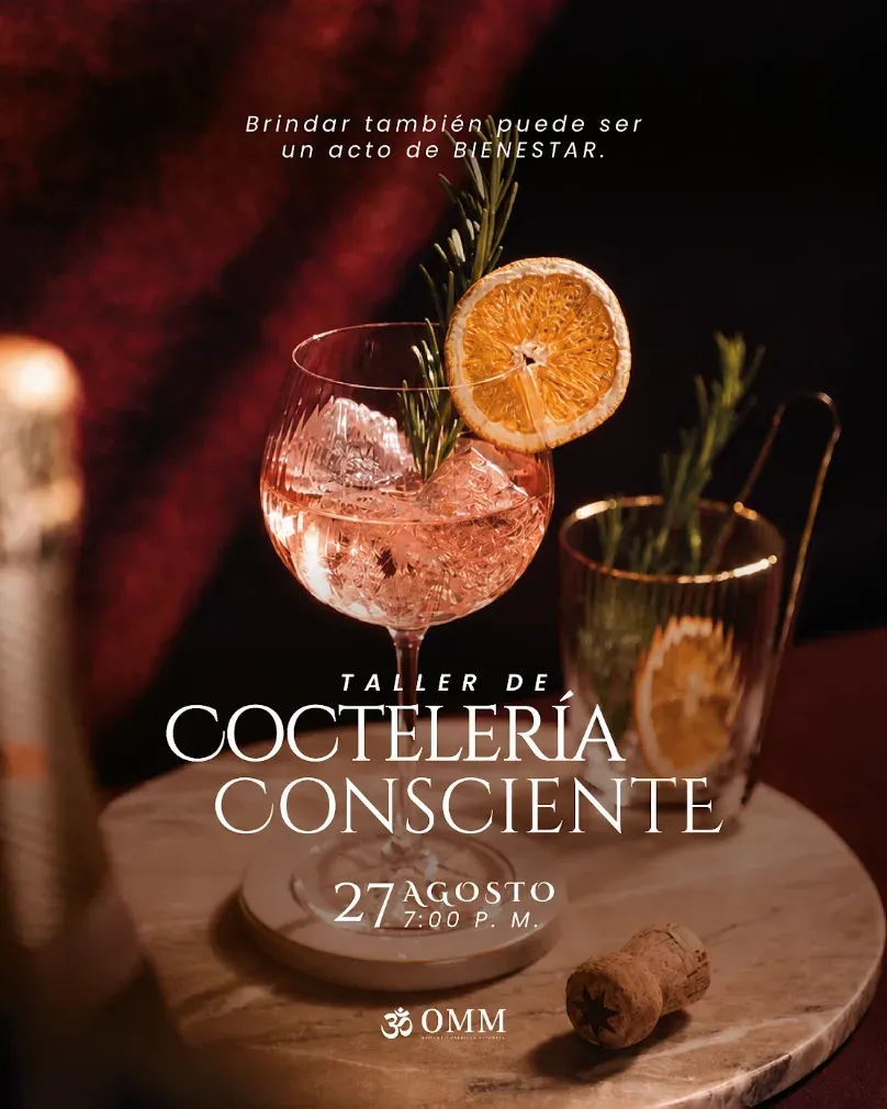 TALLER DE COCTELERÍA CONSCIENTE 🥢